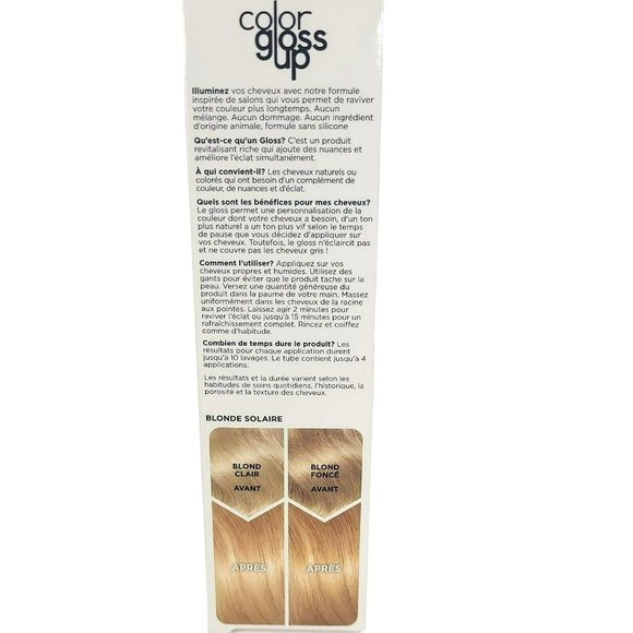 Clairol Color Gloss Up Temporary Hair Dye, Toasted Almond Blonde Hair Color - Picture 2 of 5